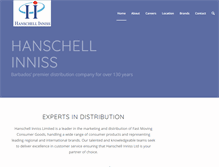 Tablet Screenshot of hanschellinnissltd.com